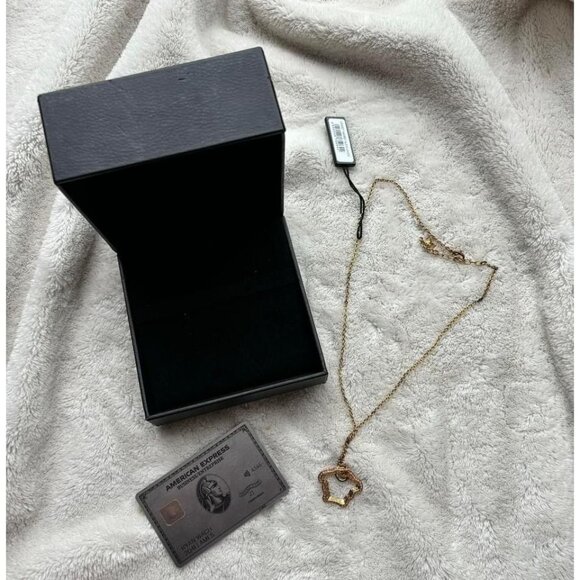 Versace Gold Bijoux Medusa Outline Chain - Picture 3 of 4